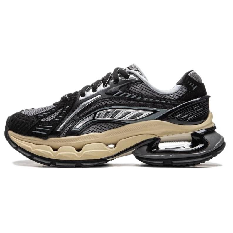 

Кроссовки LiNing Lifestyle Shoes Men Low-top Black/Gray, черный/серый