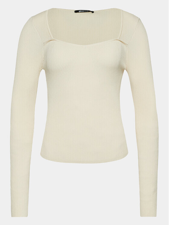 

Блуза стандартного кроя Gina Tricot, экрю