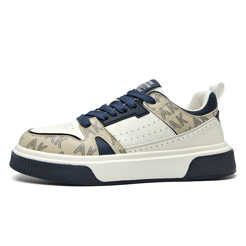 

AOKANG Кроссовки Air Force One Series Low Top для скейтбординга мужские в коробке - деним синий, цвет Denim Blue[Standard Sports Shoe Size]