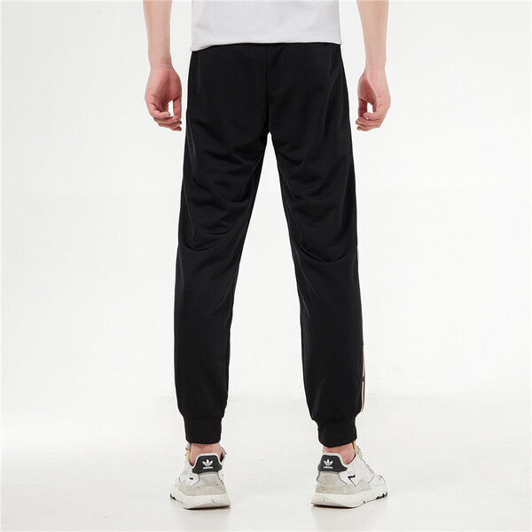 Спортивные штаны Men's adidas Contrasting Colors Stripe Knit Bundle Feet Sports Pants/Trousers/Joggers Black, черный — фото 4