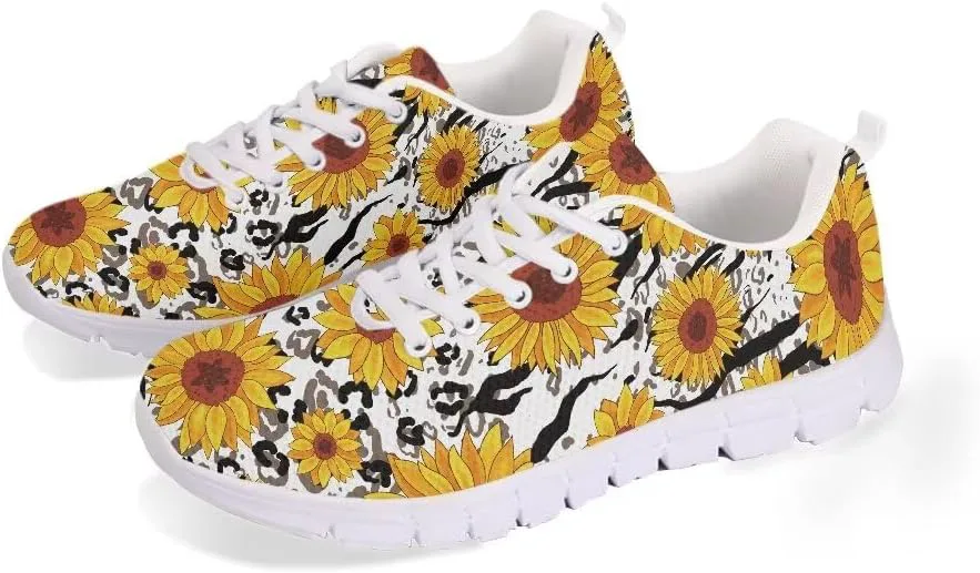 

AmzPrint Мужские обувь Модные повседневные кроссовки Легкие прогулочные кроссовки Беговые кроссовки Размер 5.5-14.5, леопардовый принт