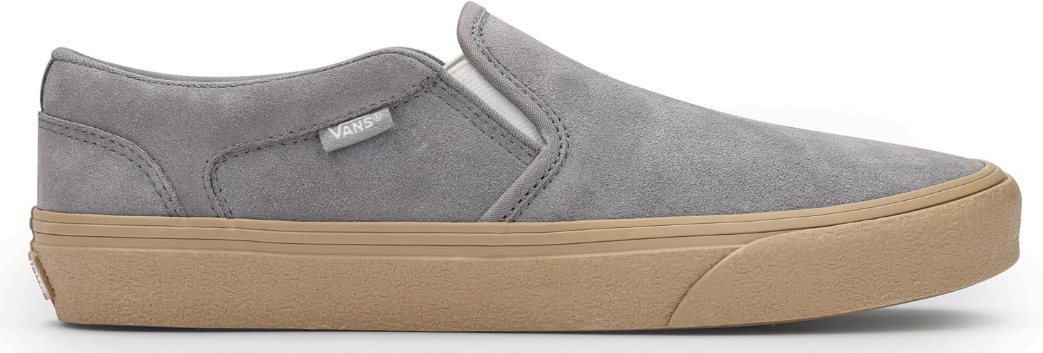 

Кроссовки Vans Men's Asher Slip-On Shoe, Crepe Frost Gray