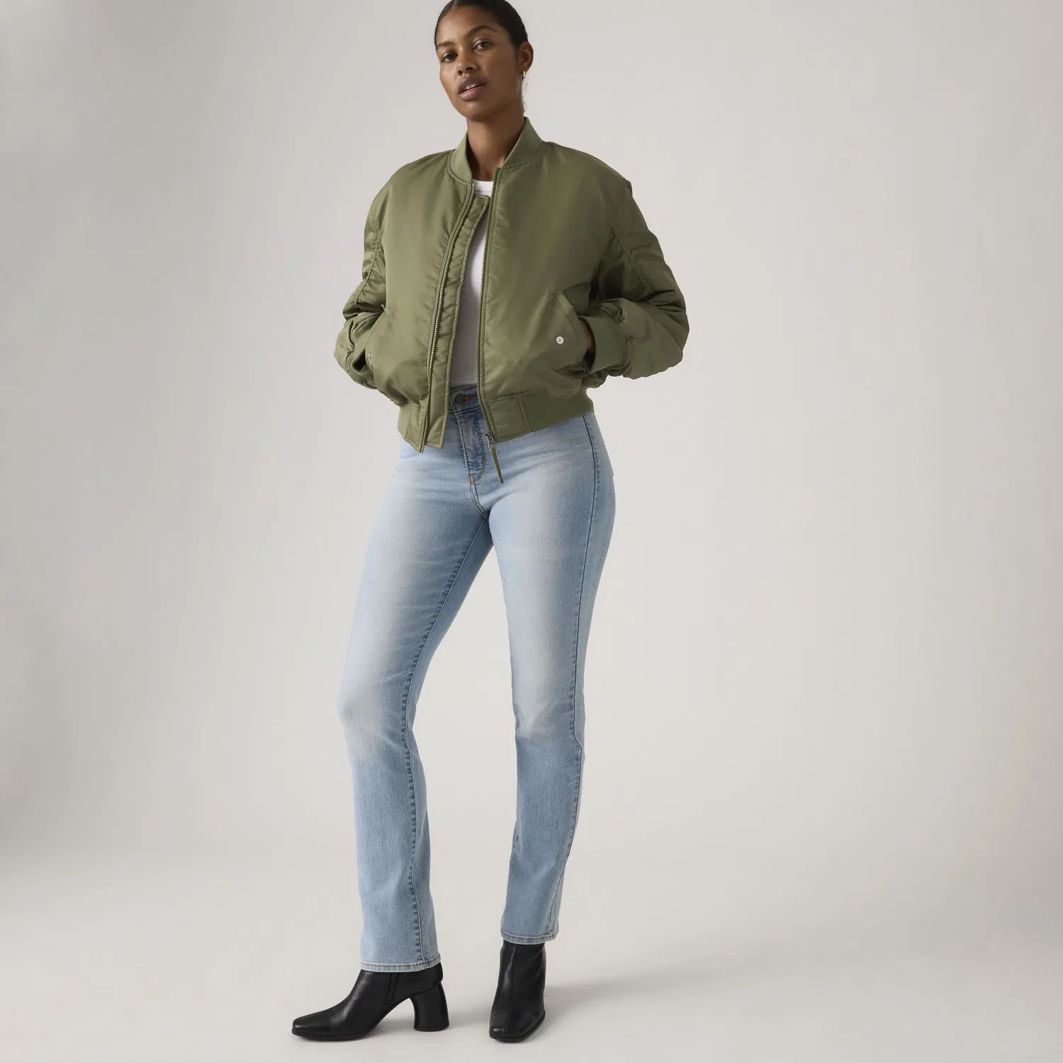 314 Формирующие прямые женские джинсы Levi's, Light Wash