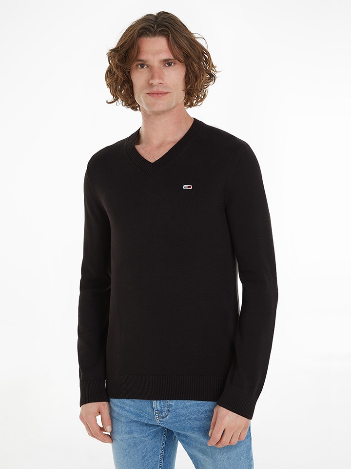

Пуловер TOMMY JEANS, черный