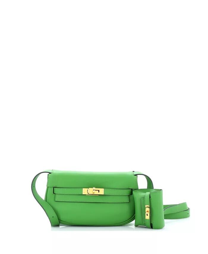 

Сумка Келли Мув Swift Pre-Owned HERMÉS, зеленый