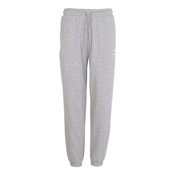 

Брюки classics small logo trousers 'grey' Puma, серый