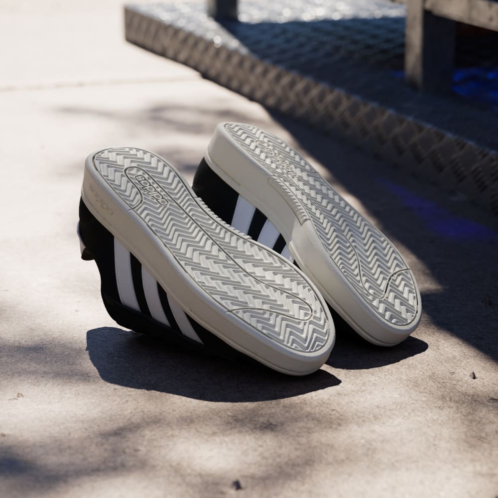Кроссовки Adidas Grand Court Alpha Shoes, цвет Core Black/Cloud White/Off White — фото 3
