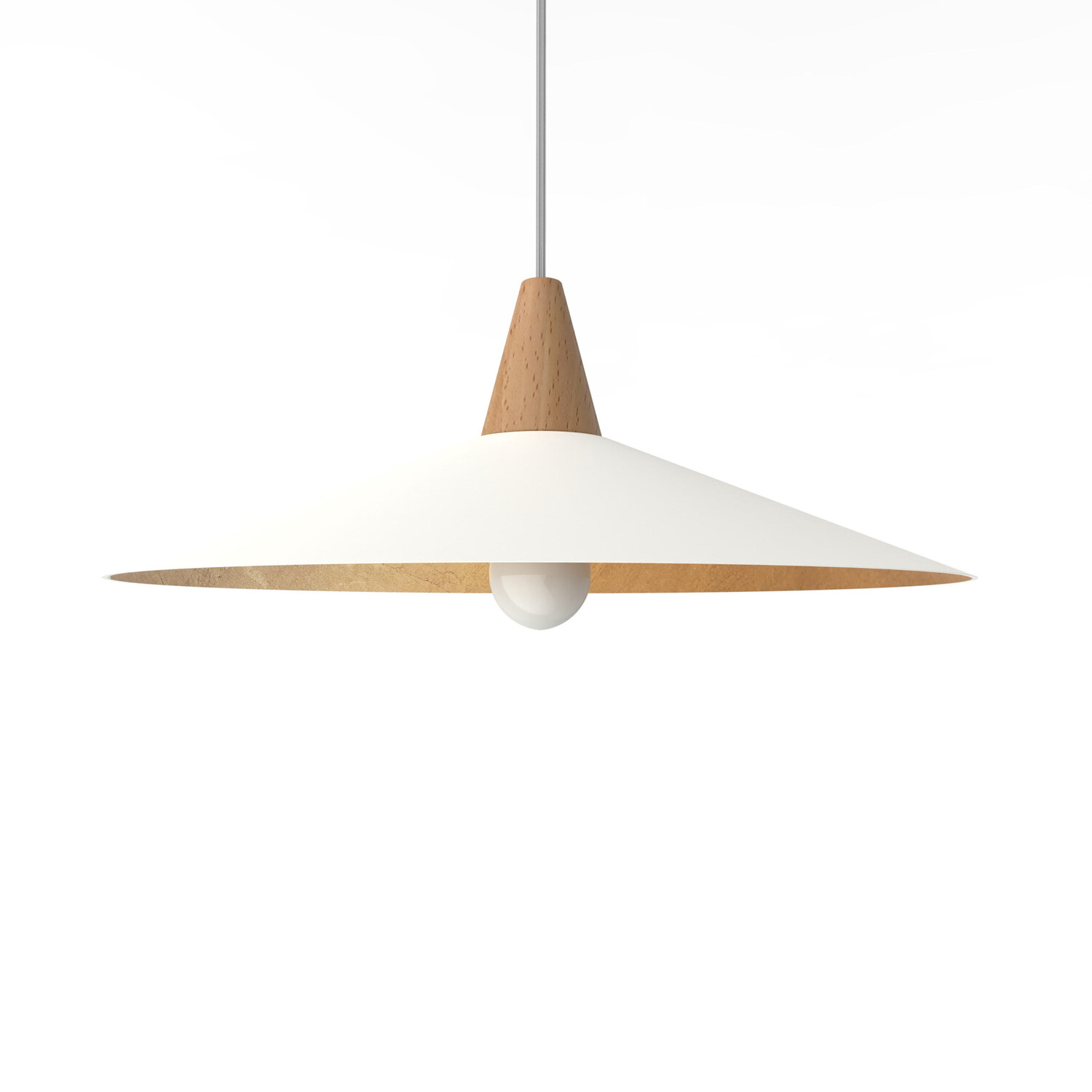 

Подвесной светильник Lumicom, 40x40x15 см, золотой