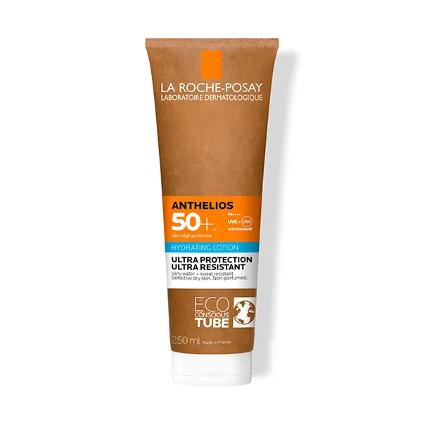 

Увлажняющее солнцезащитное молочко Anthelios Hydrating Lotion Eco Tube Spf50+ La Roche Posay, 250 ml