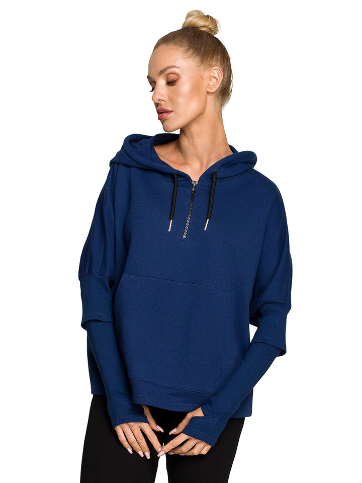 

Толстовка made of emotion Hoodie, темно-синий