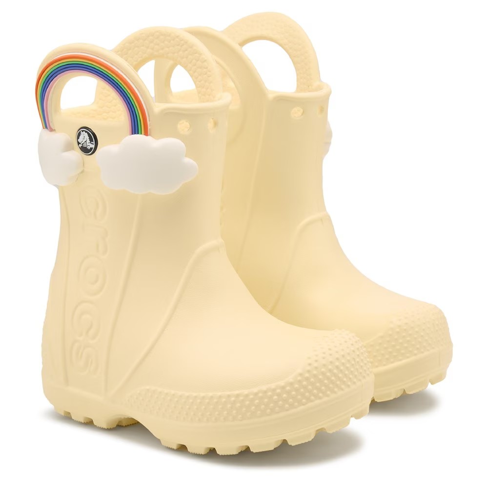 

Детские сапоги для детей дошкольного возраста Crocs, бежевый