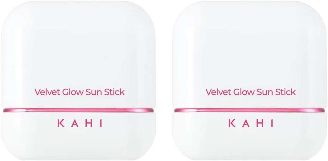 Солнцезащитный стик Kahi Velvet Glow, набор 2 шт., SPF 50+, PA+++, 28 г