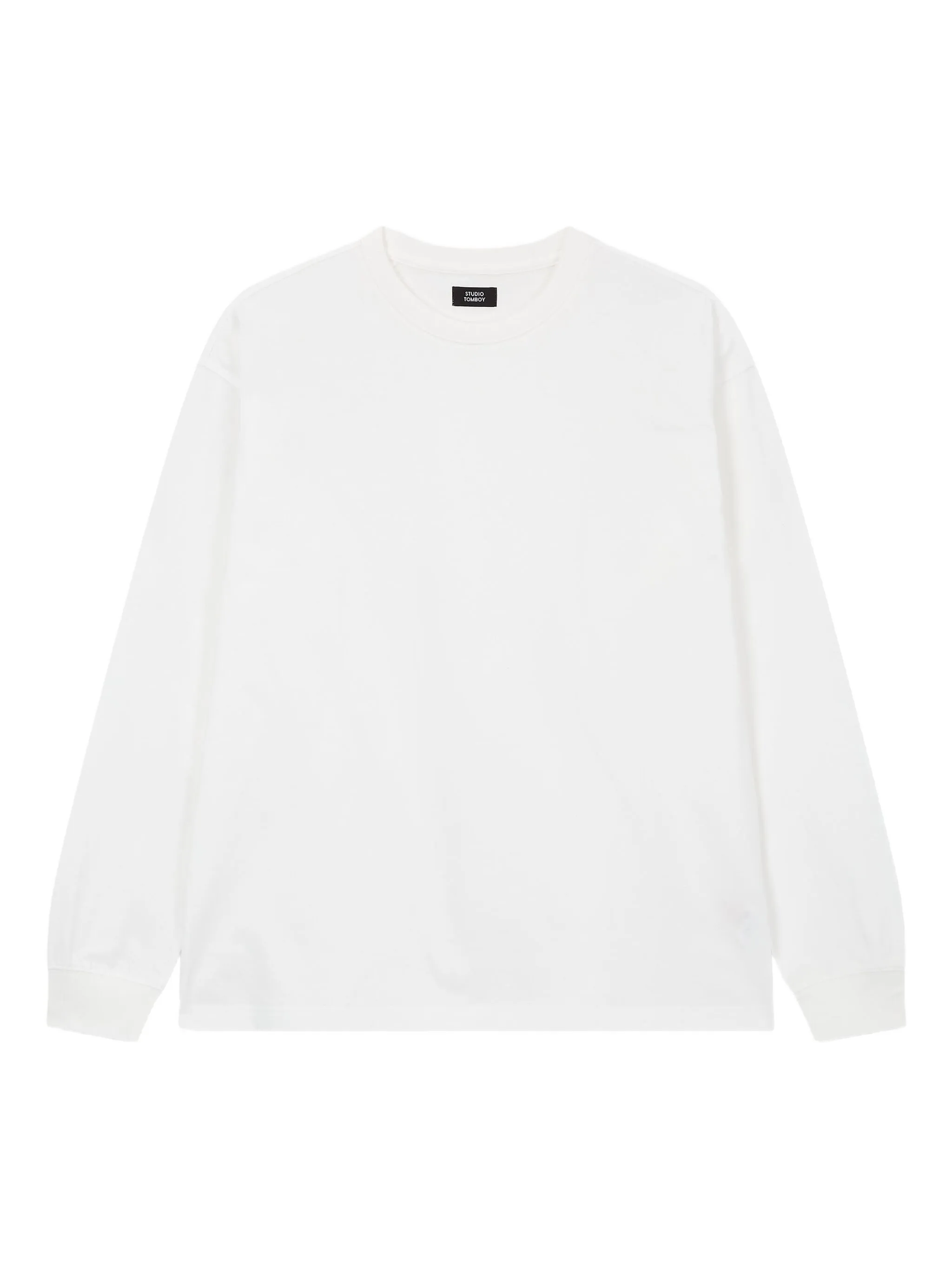 

Футболка оверсайз с длинными рукавами Tomboy, белый