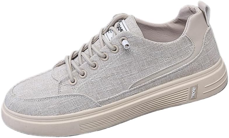 

Мужские низкие кеды для скейтбординга - дышащие спортивные кроссовки с модным стилем и легким комфортом Fusecottc, хаки