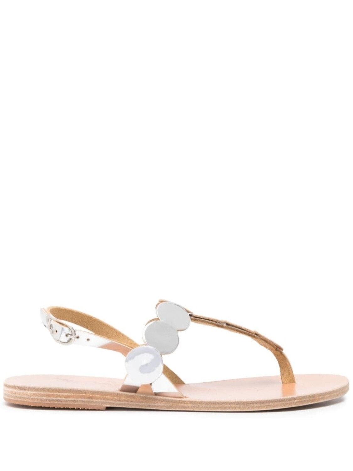 Ancient Greek Sandals сандалии Ilios, серебристый