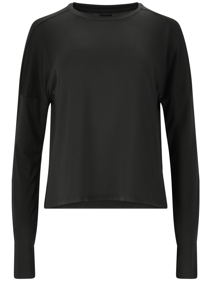 

Рубашка с длинным рукавом Athlecia, черный