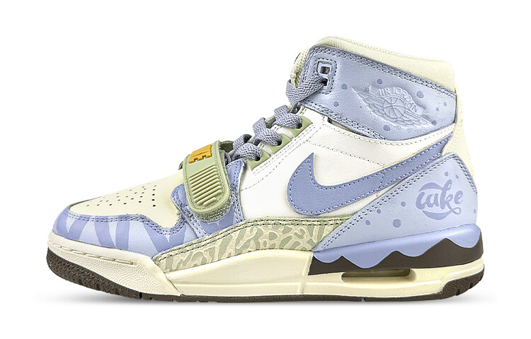 

Кроссовки JORDAN Legacy 312 Vintage Basketball Shoes Women's High-Top Blue Purple