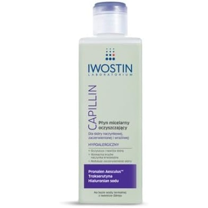 

Iwostin Capillin Мицеллярный лосьон для умывания 215 мл, Emolium, Серый, Iwostin Capillin Мицеллярный лосьон для умывания 215 мл, Emolium