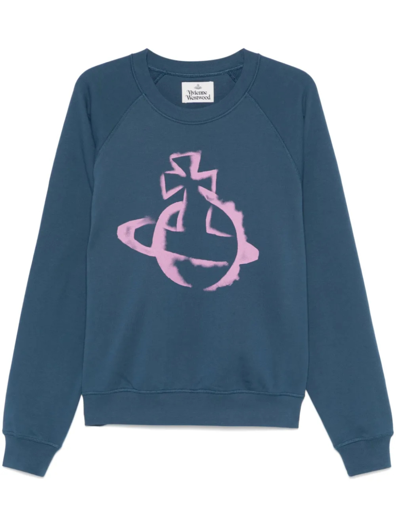 

Толстовка с трафаретом Orb Vivienne Westwood, синий