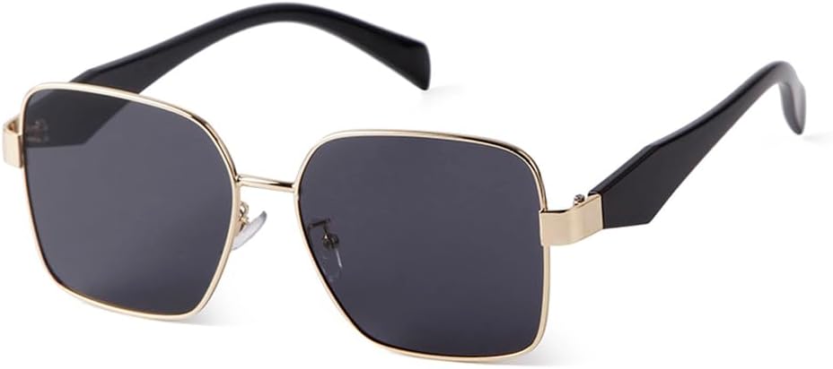 

Солнцезащитные очки с градиентными линзами, металлическая оправа, стильные солнцезащитные очки для мужчин и женщин, линзы HD, защита от УФ-излучения UV400, летние TKKTLLT, C1