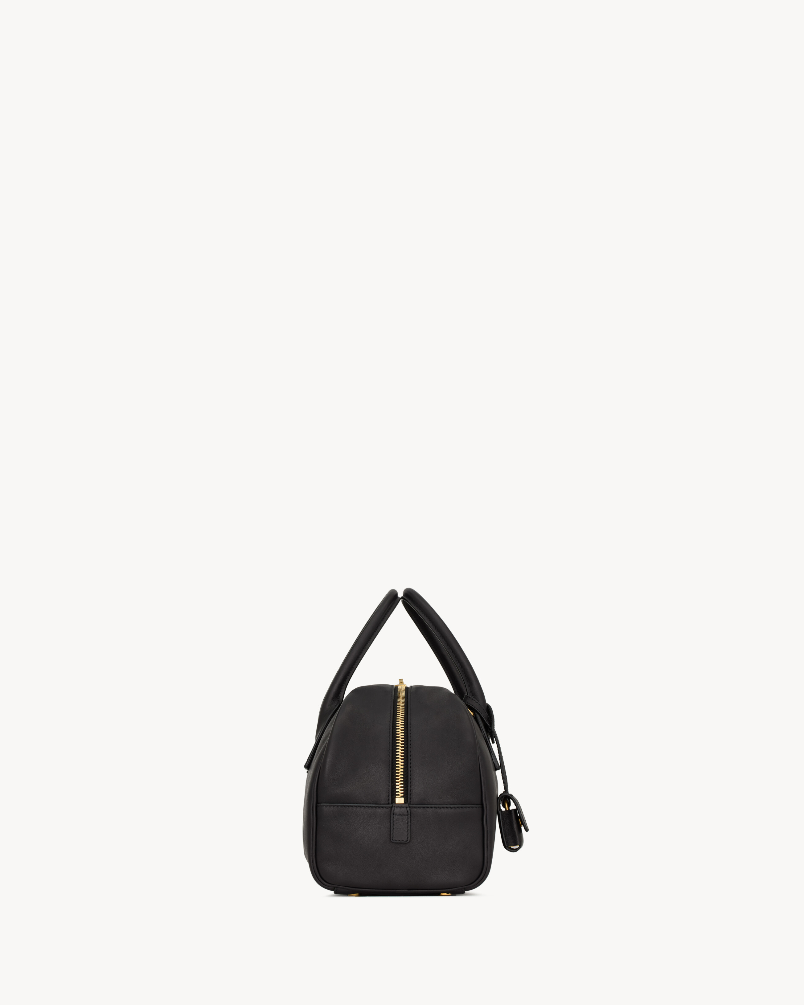 Сумка SAC DE JOUR Boston из зернистой кожи - маленькая Saint Laurent, черный — фото 4