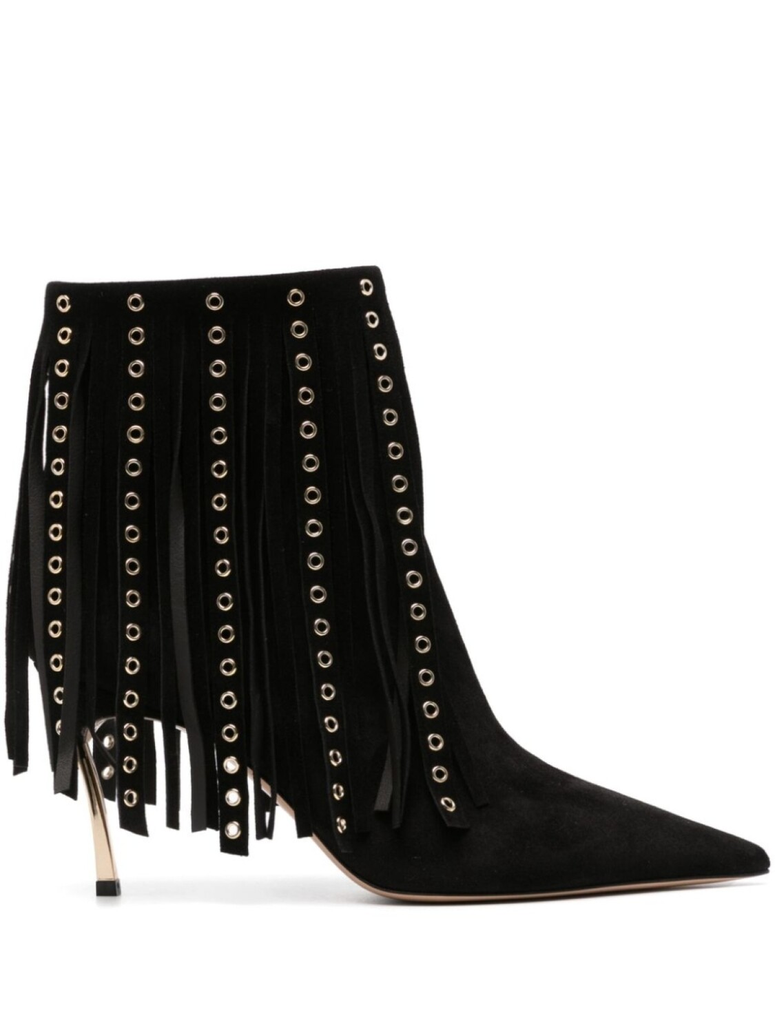 

Ботинки Casadei 75 мм Debby Superblade, черный