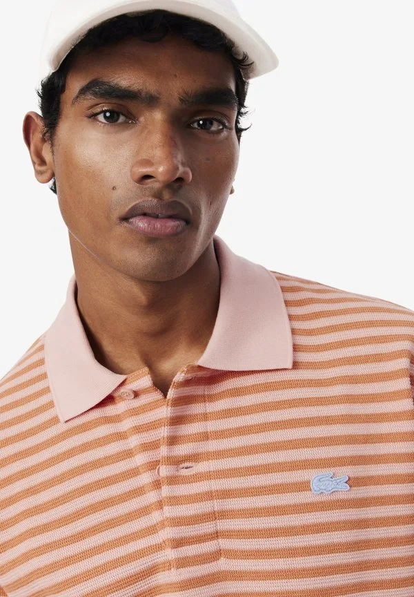Рубашка-Поло lacoste розово-оранжевого цвета Lacoste, Rose Orange- Hi — фото 2