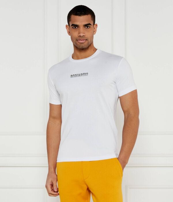 

Футболка женская Dsquared2 с логотипом бренда, белый