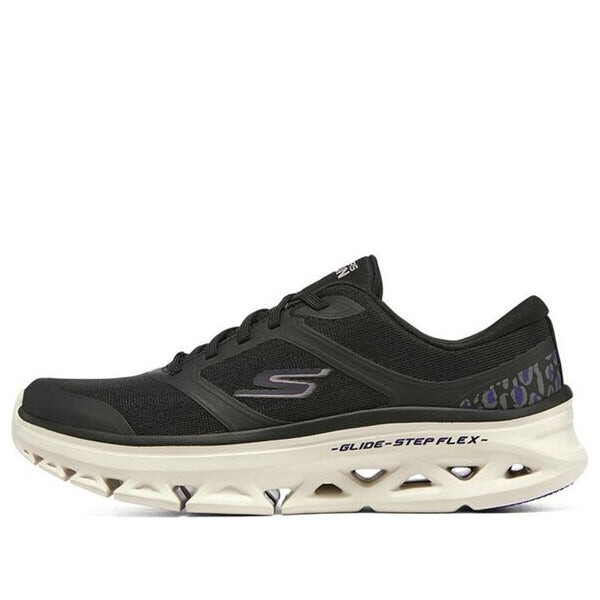 Кроссовки go run glide-step flex 'black beige' Skechers, черный