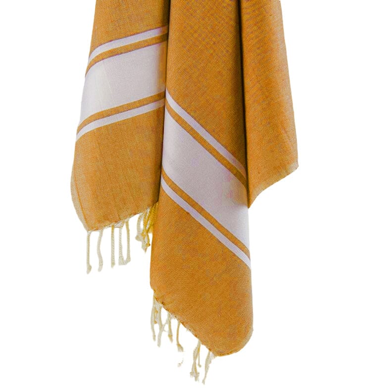 

Пляжное полотенце из чистого хлопка Fouta - Амальфи Lisola, цвет Arancio