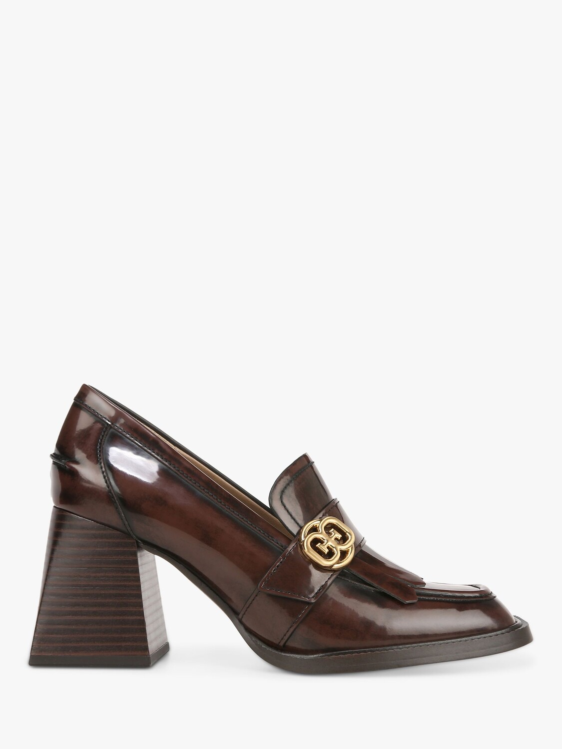 

Лоферы на каблуке Sam Edelman Quinly, каштановый