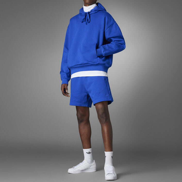Толстовка мужская Klein Blue Adidas Originals, цвет Klein Blue — фото 3
