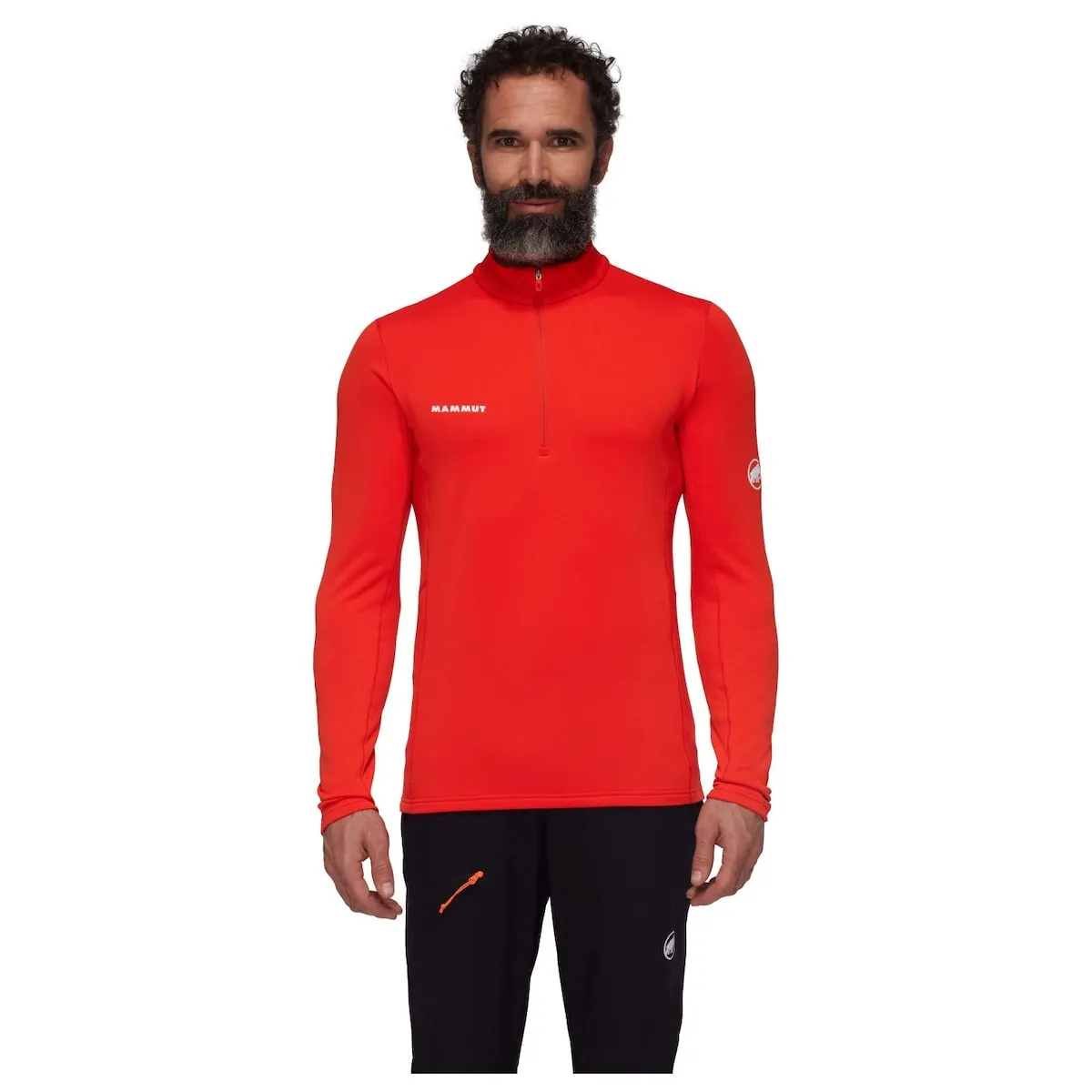 

Мужская горная толстовка AENERGY HALF ZIP Mammut, красный
