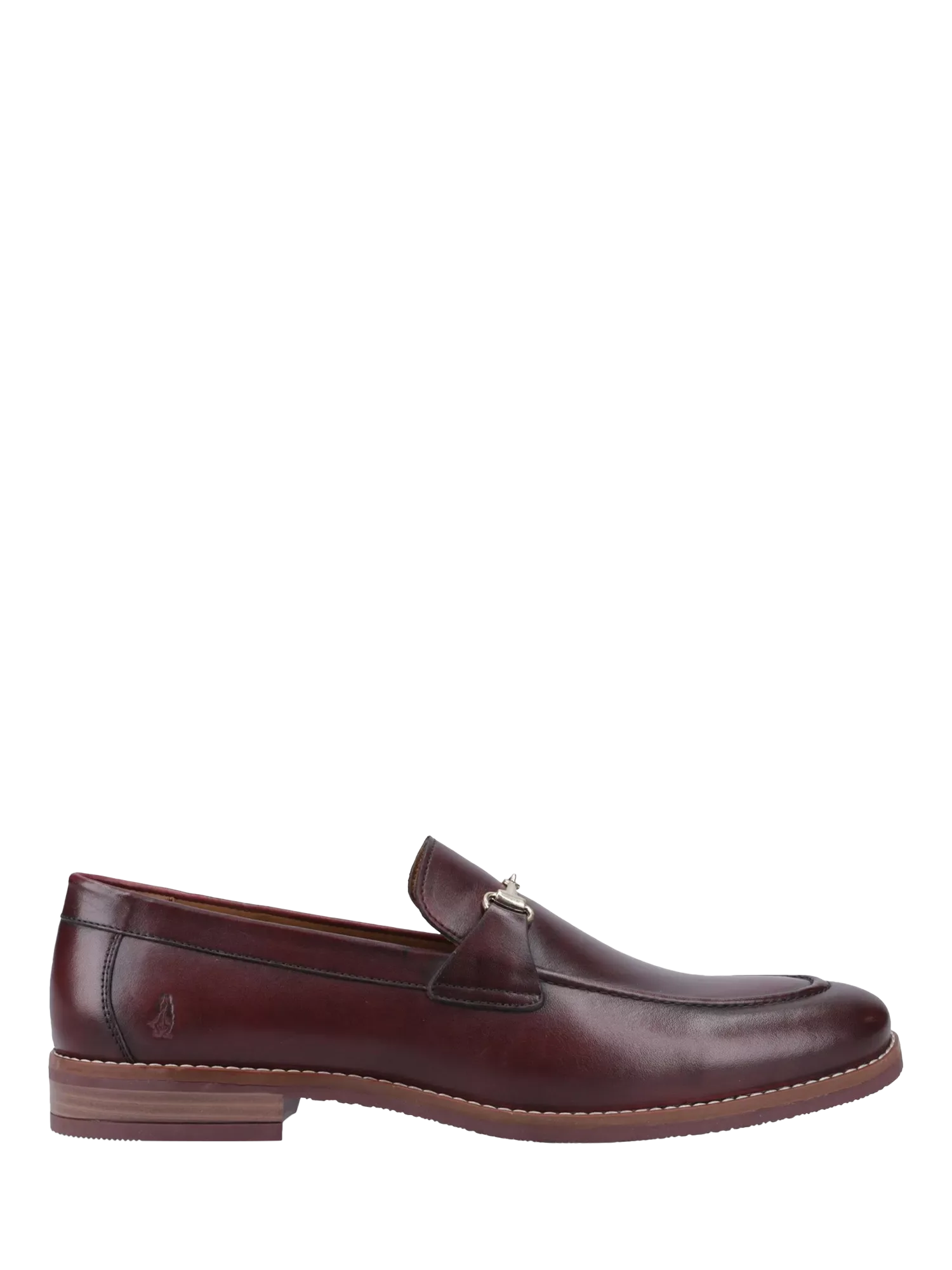 Кожаные лоферы Moses, винного цвета Hush Puppies