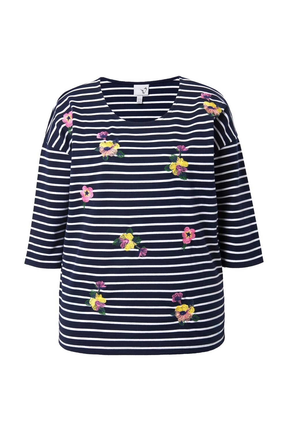 

Ulla Popken Лонгслив в черном цвете