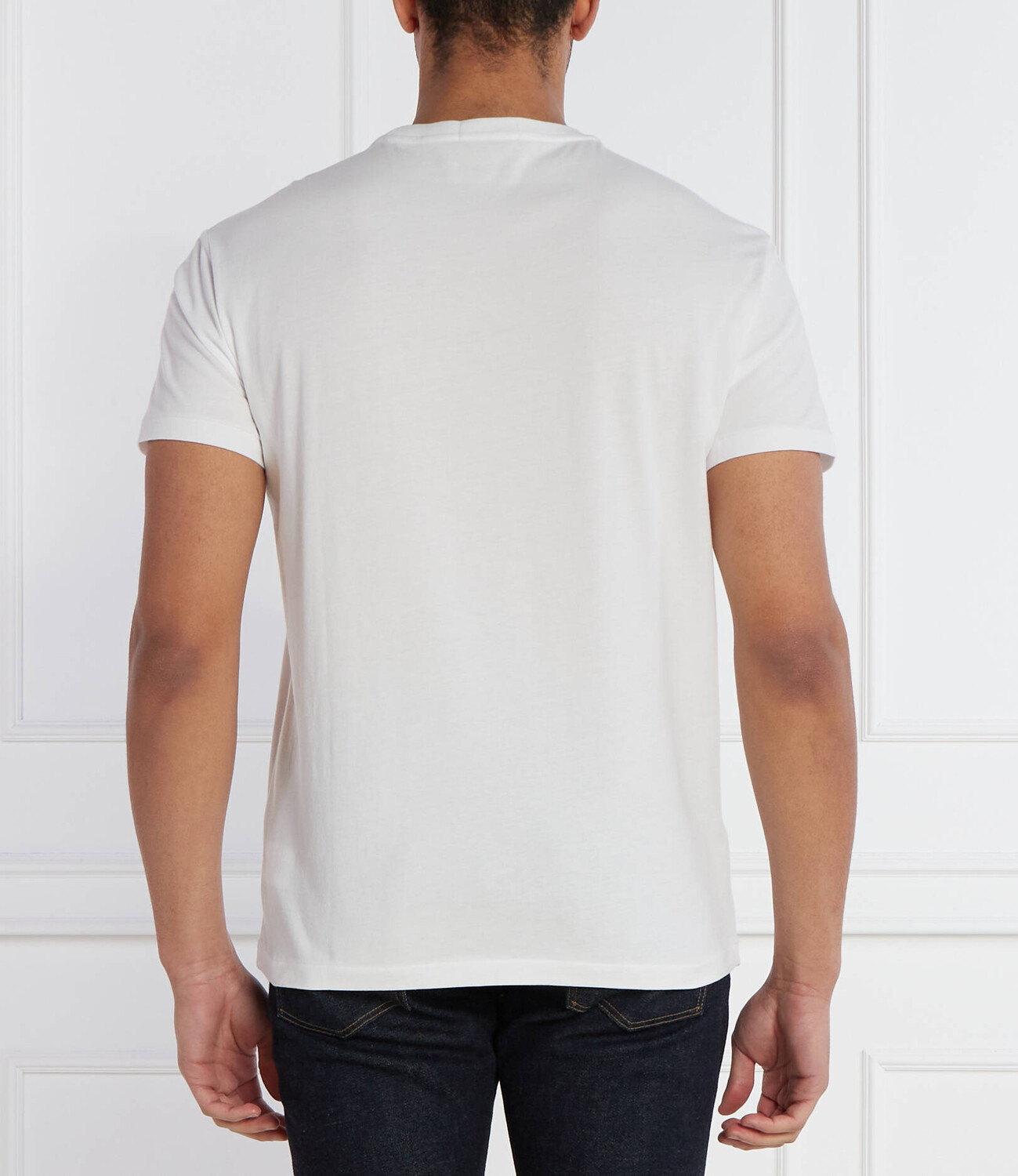 Футболка POLO RALPH LAUREN Classic fit, белый — фото 4