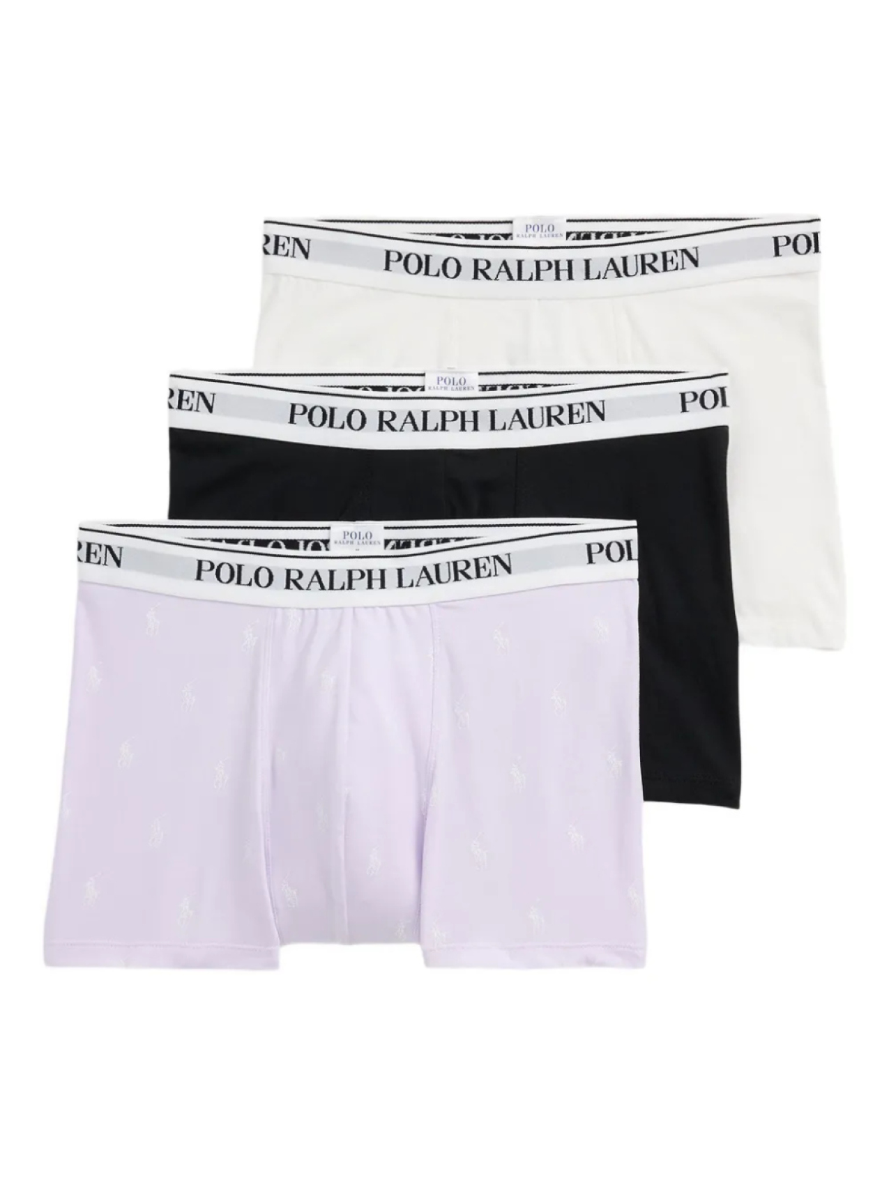 

Polo Ralph Lauren комплект из трех боксеров с логотипом, черный