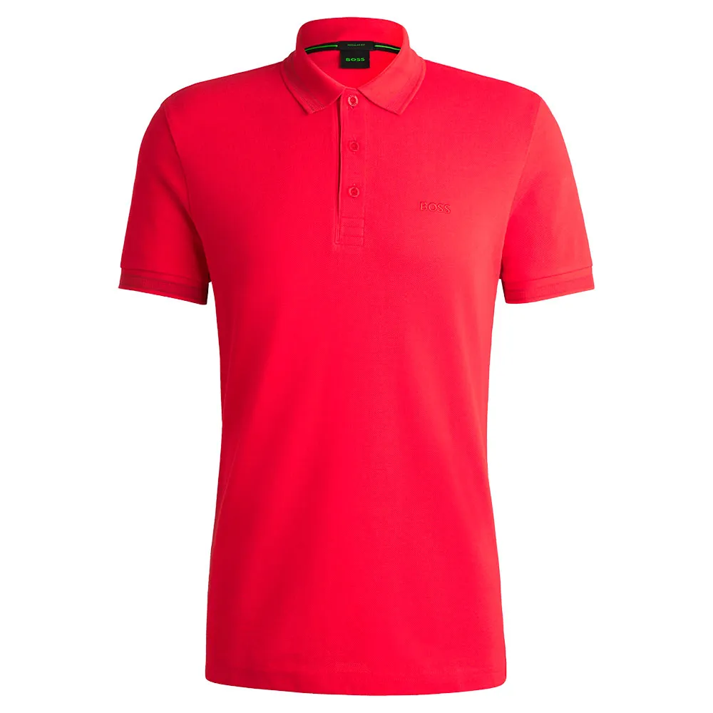 

Поло с коротким рукавом BOSS Paddy 01, красный