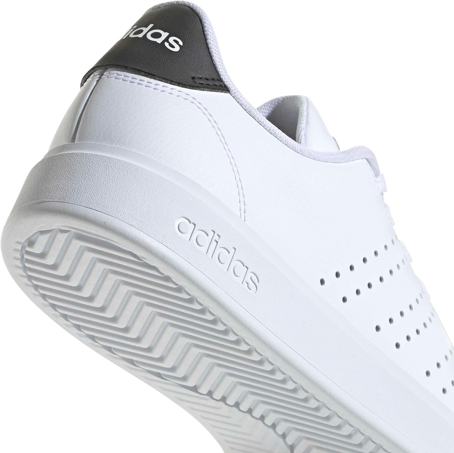 Мужские кроссовки Adidas Advantage 2.0, белый/черный — фото 4