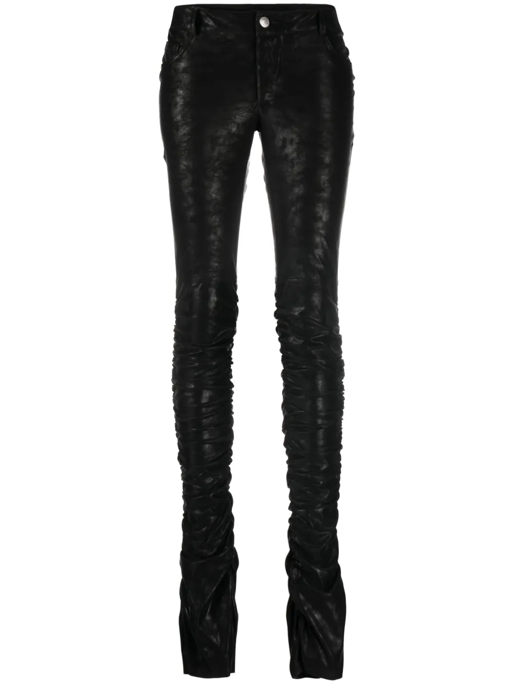 

Брюки скинни с заниженной талией Misbhv, черный