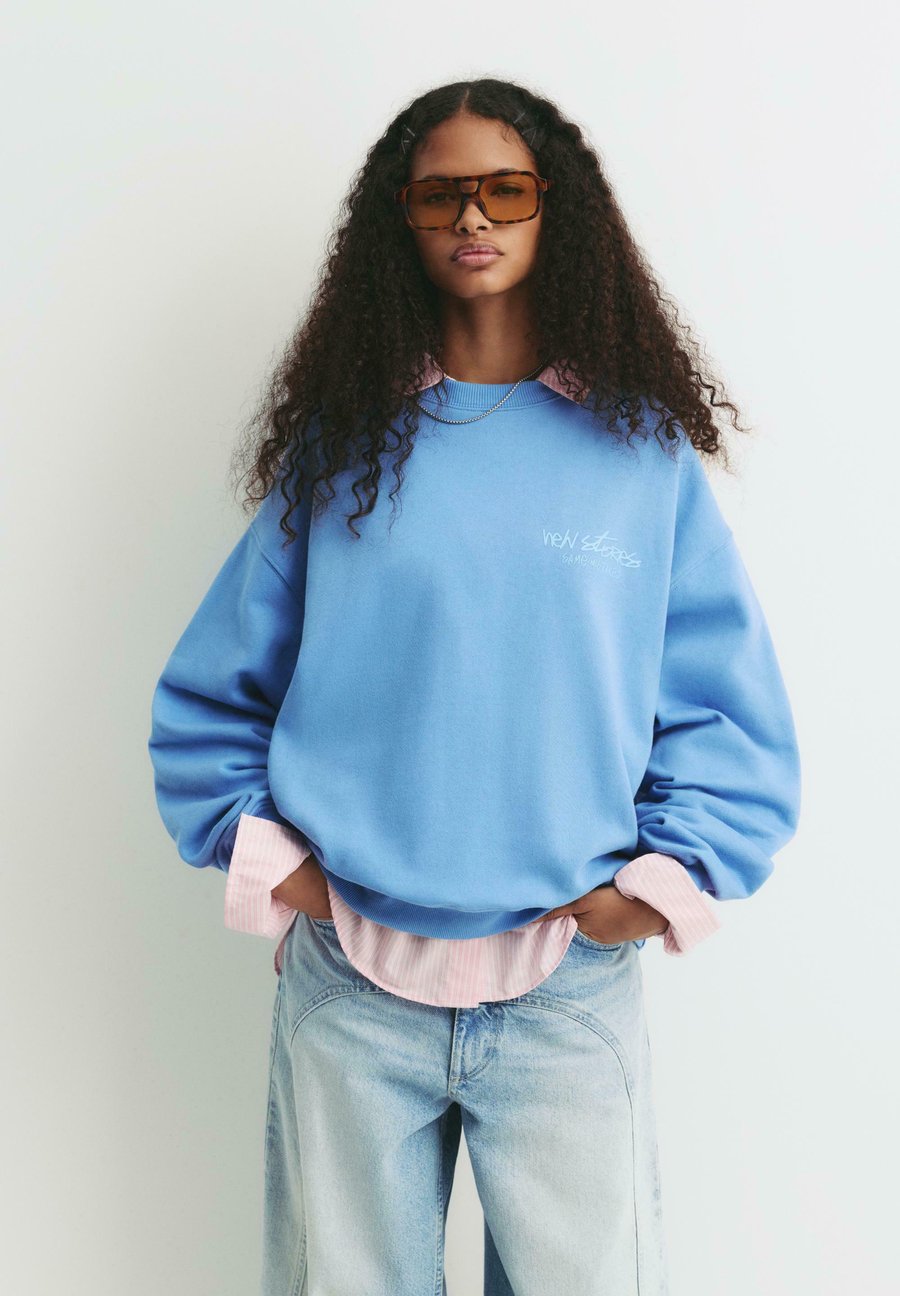 

Толстовка PULL&BEAR NEW STORIES , Dark Blue/Light Blue