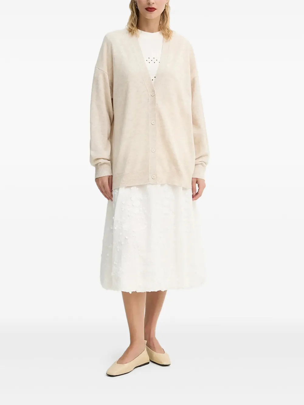 

Шерстяной кардиган Munthe, нейтральный