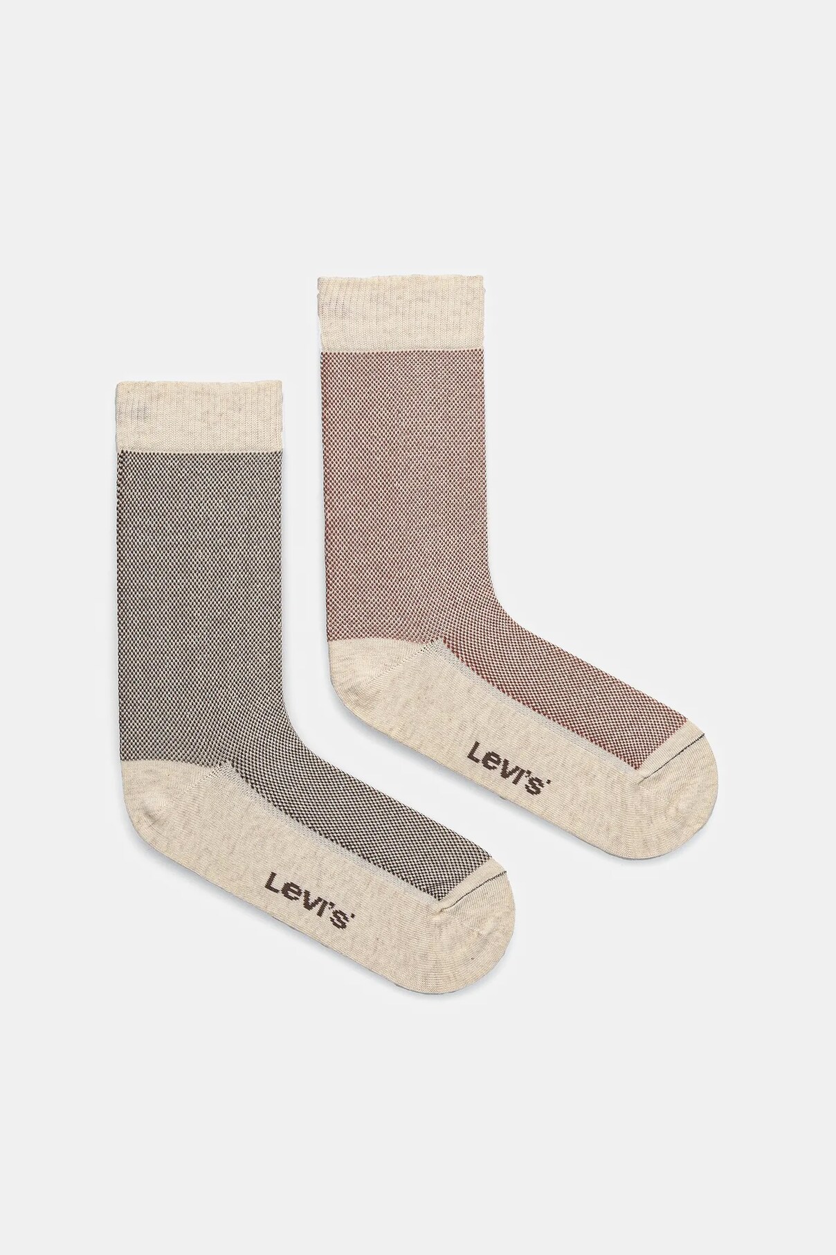 

Носки 2 пары Levi'S, бежевый