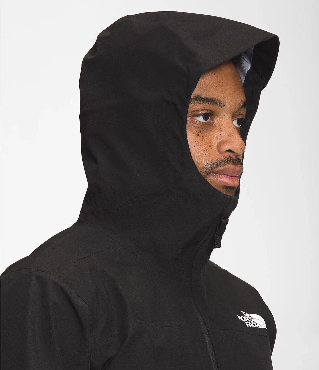 

Куртка мужская черная с молнией во всю длину The North Face Dryzzle Futurelight NF0A7QB2JK3 CLO472, черный
