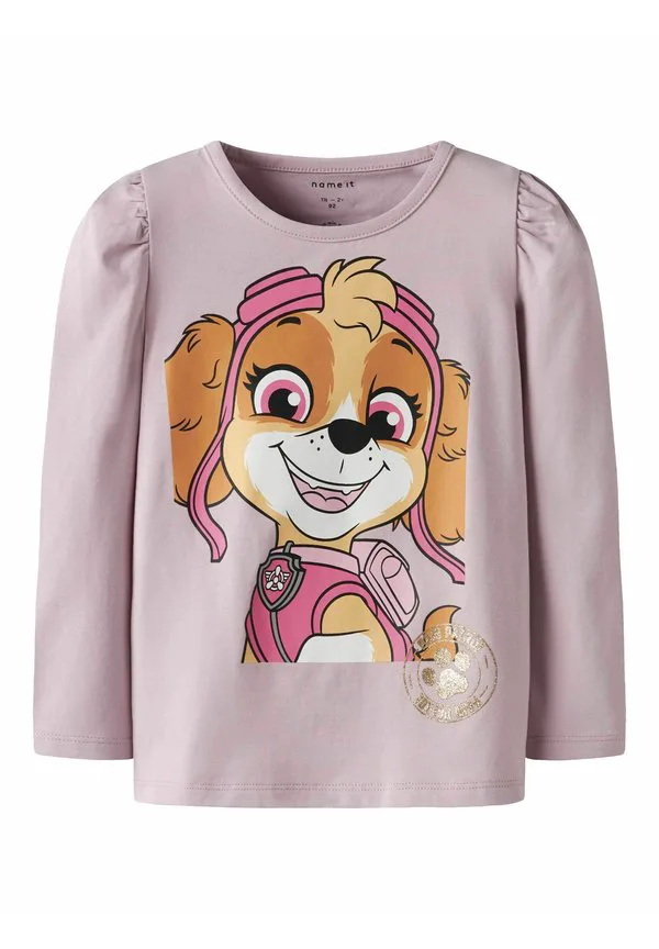 Футболка с длинными рукавами "щенячий патруль" Name It, Keepsake Lilac