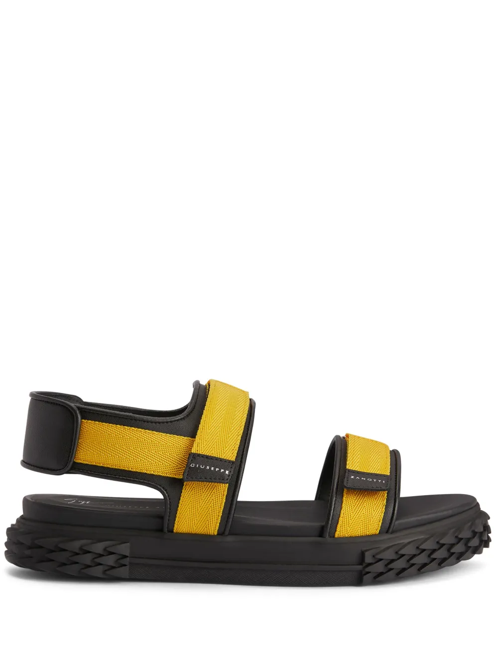 

Сандалии Frankie на липучках Giuseppe Zanotti, черный