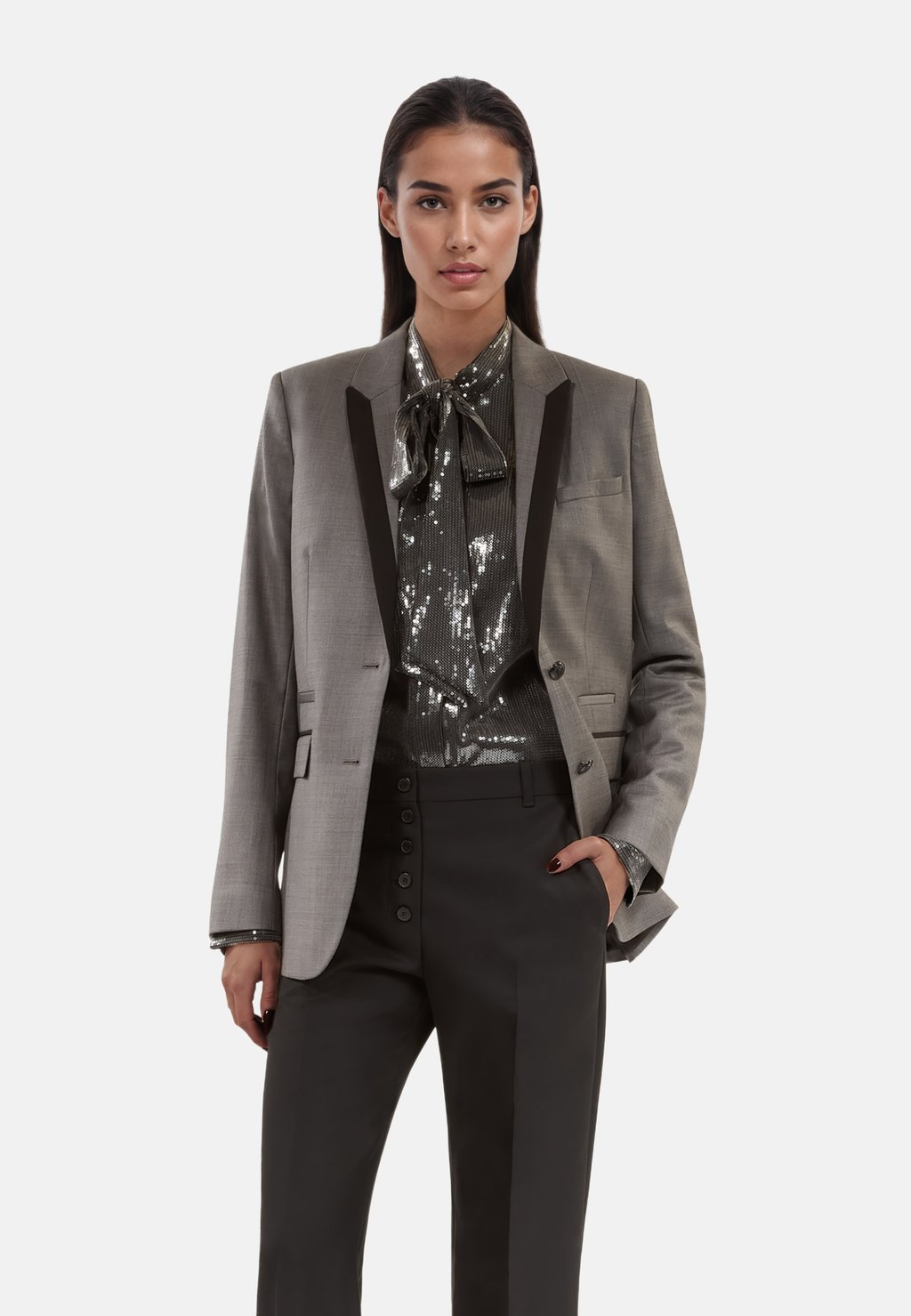 

Блейзер The Kooples, серый
