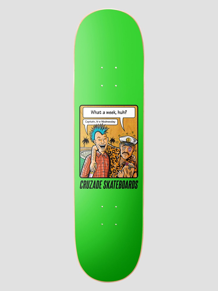 

Дека для скейтборда Cruzade Wednesday Meme 8.0″X31.41″ Skateboard Deck, uni