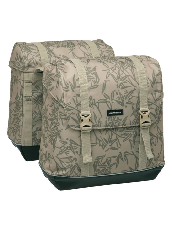 

New Looxs Велосипедная сумка Alba Bamboo MIK на два места, цвет песок