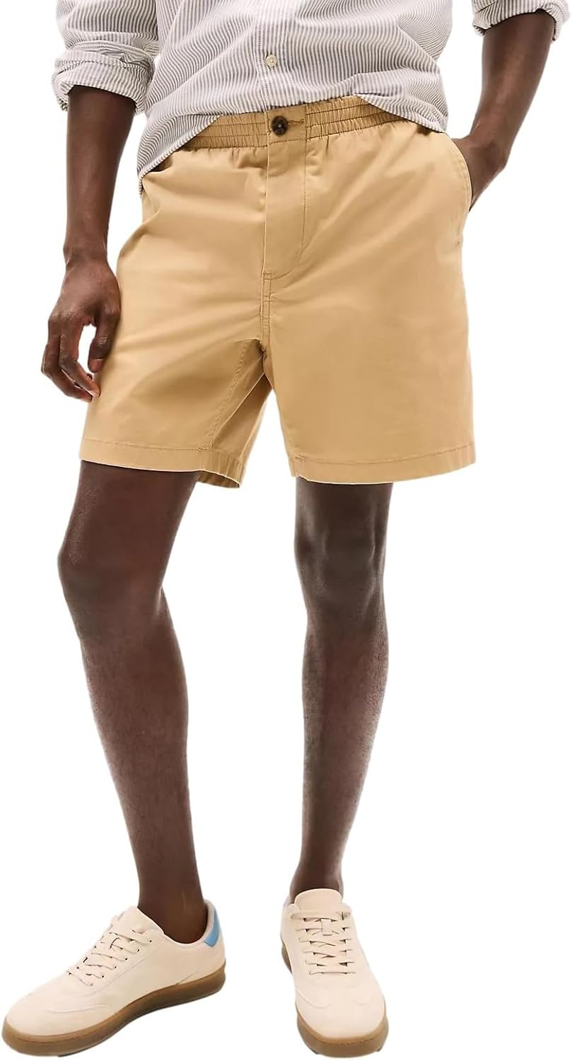 

Мужские шорты Tommy Hilfiger Regular Fit Flex-Tommy, коллекция 2024, 40, Classic Khaki (Pull-On)